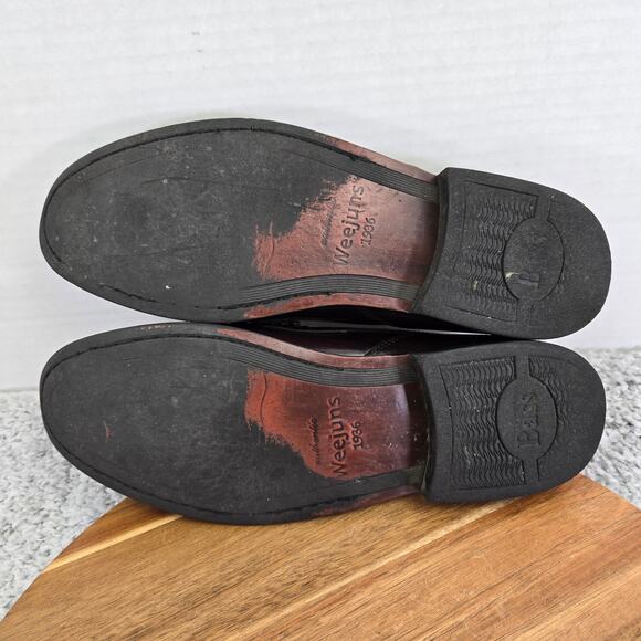 G.H. Bass & Co Weejuns Barnett Oxblood Leather Kiltie Tassel Loafer Mens 11 M - Picture 9 of 14